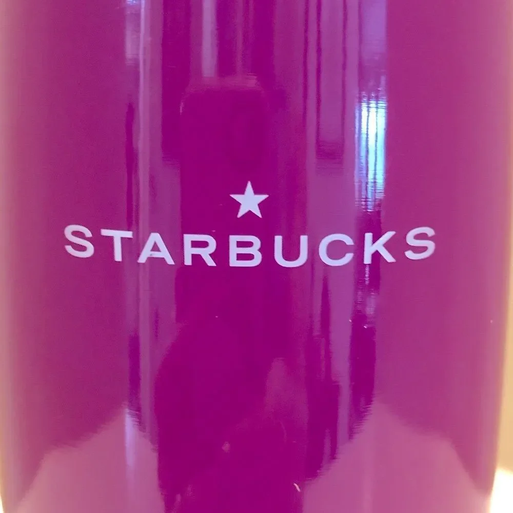 Vintage Starbucks Purple Bullet Thermos 2006
